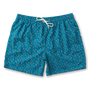 6" Print Sailport Swim Short - Sail Blue