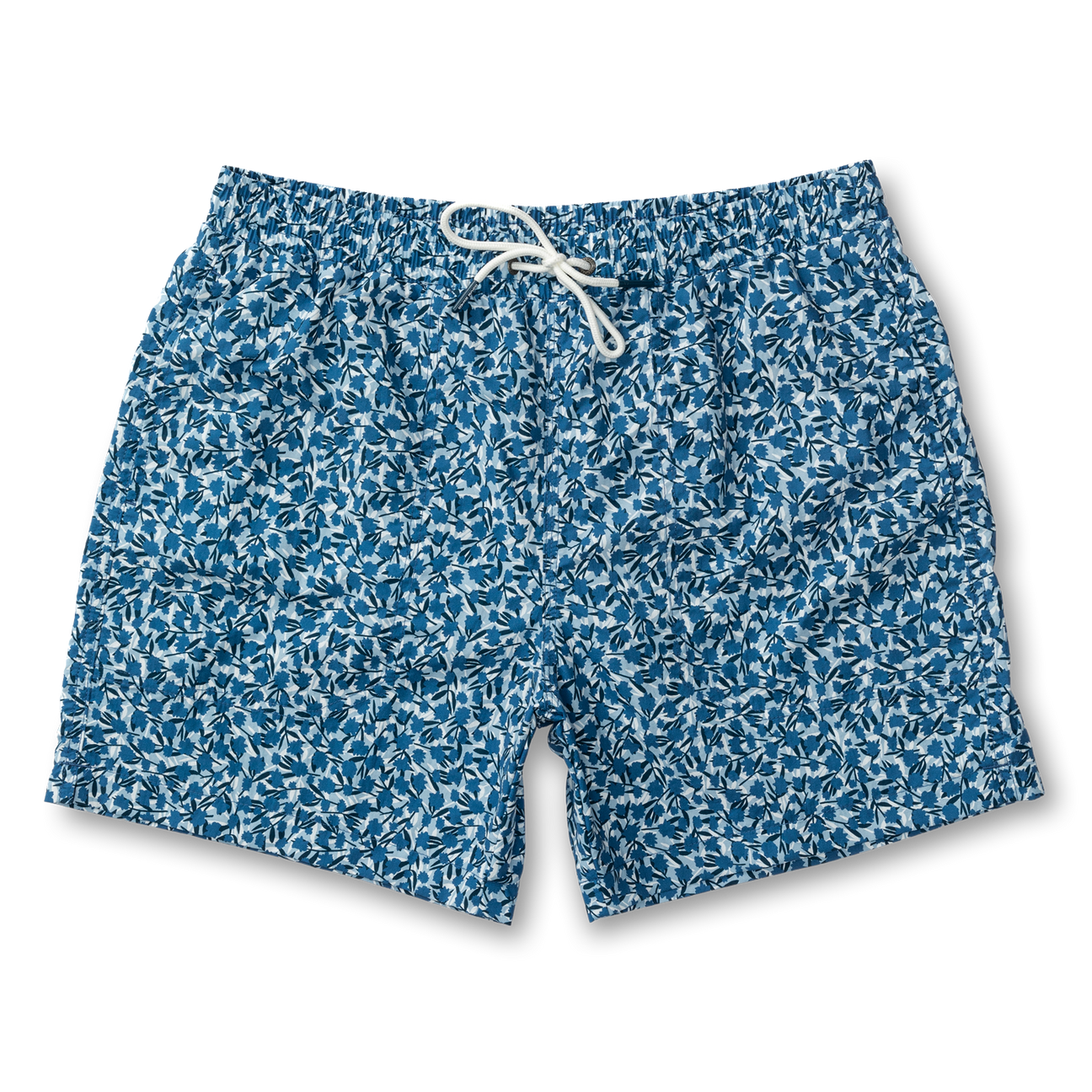 6" Print Sailport Swim Short - Shadow Blue