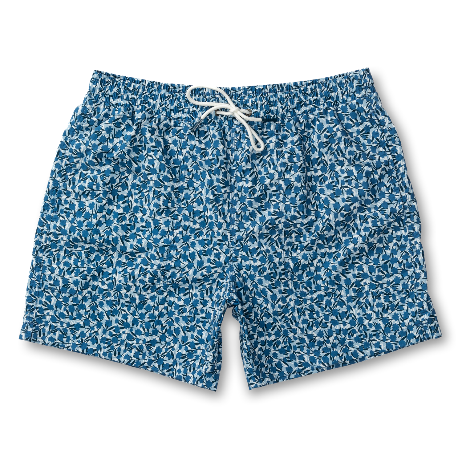 6" Print Sailport Swim Short - Shadow Blue