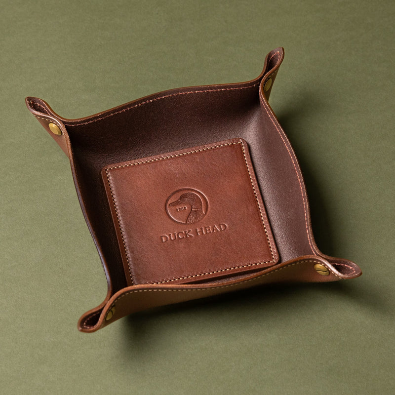 Leather Valet Tray