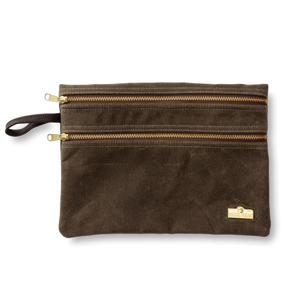 Waxed Canvas Organizer Pouch