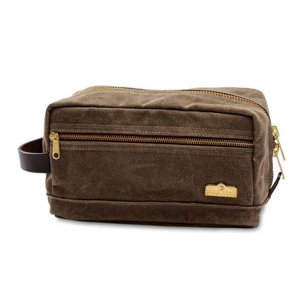 Waxed Canvas Dopp Kit