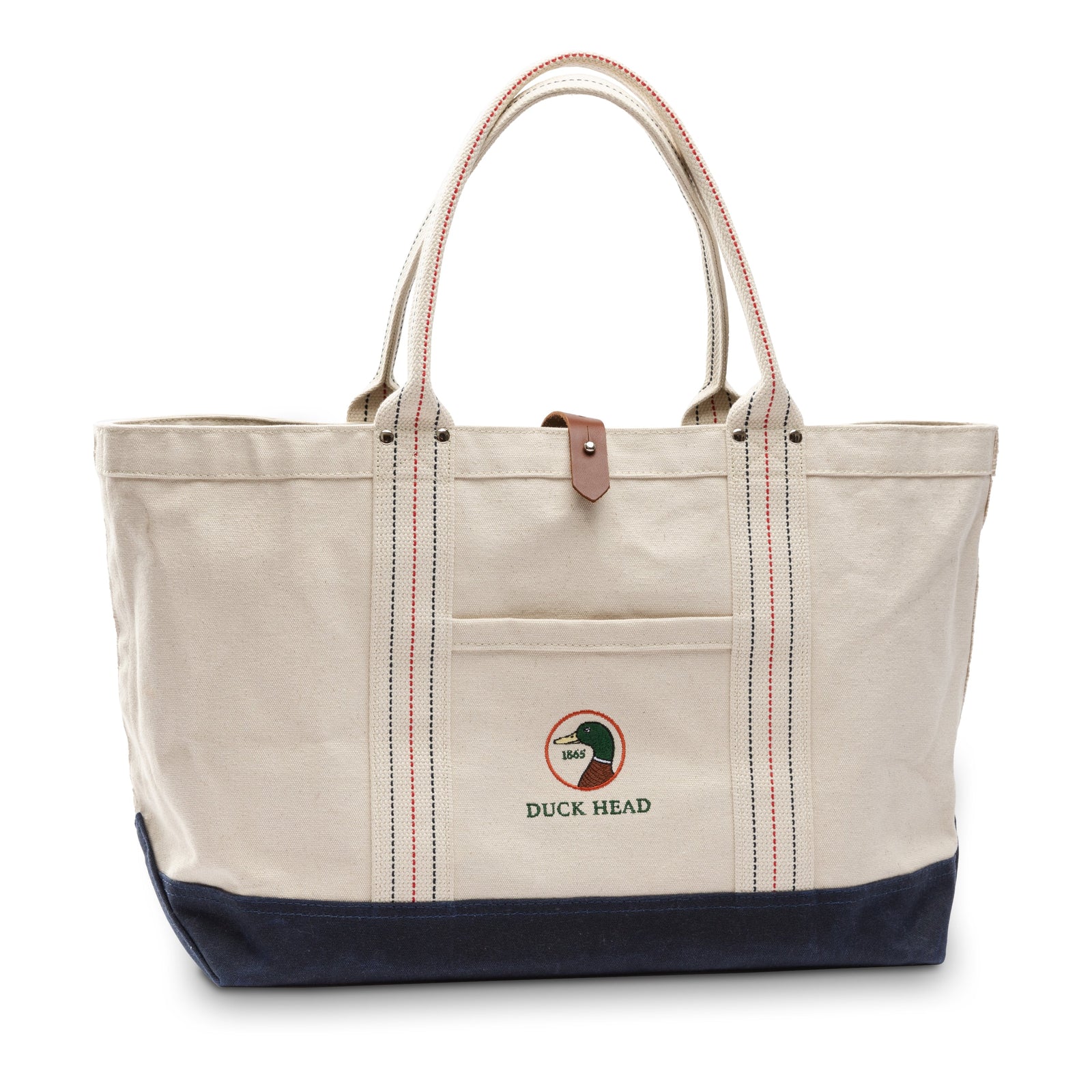 Canvas Logo Beach Tote