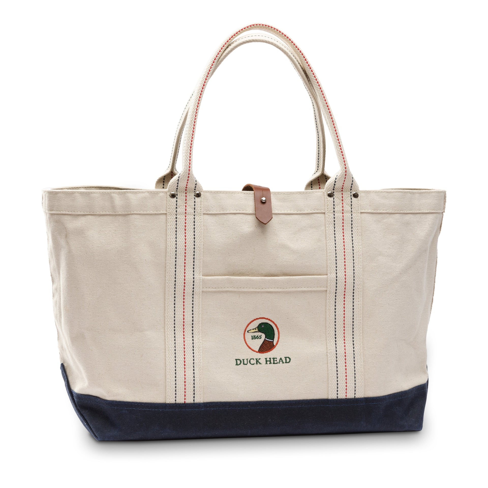 Canvas Logo Beach Tote