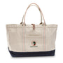 Canvas Logo Beach Tote