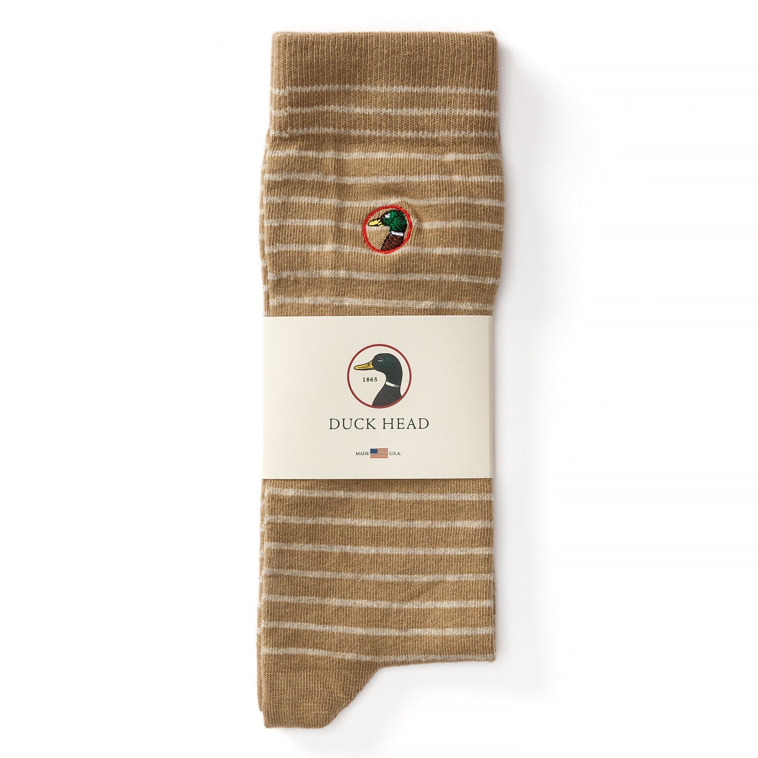 Striped Logo Sock