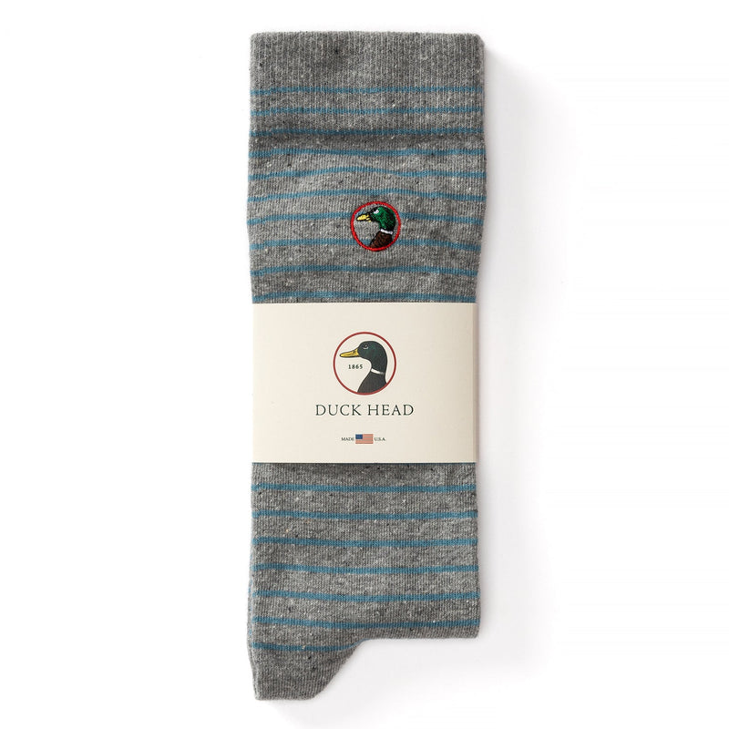 Striped Logo Sock