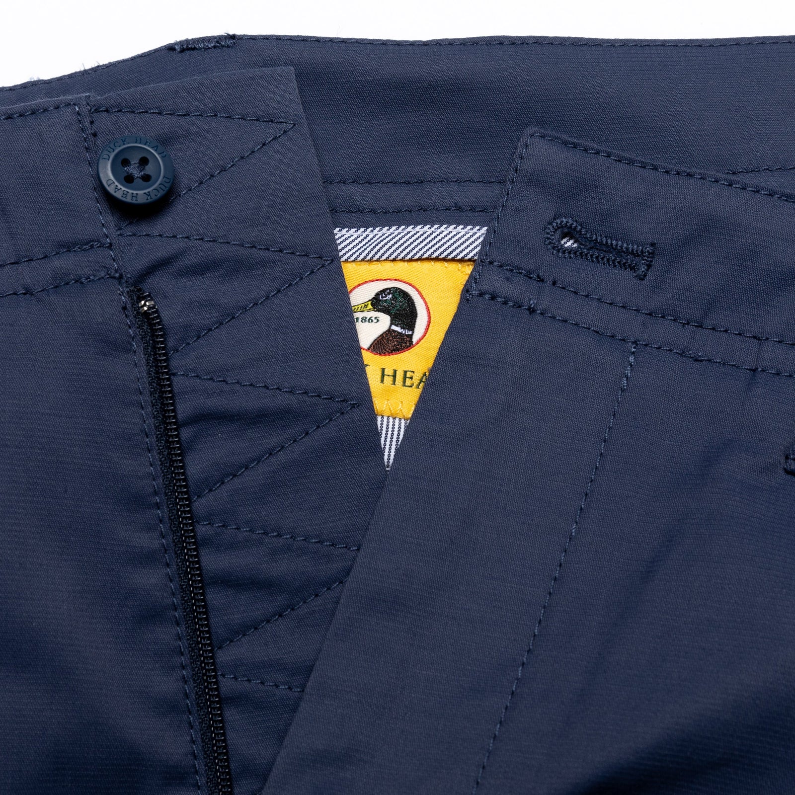 Navy color-reveal hover