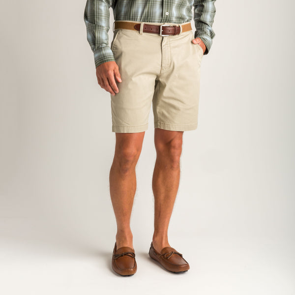 9" Gold School Chino Short - Khaki