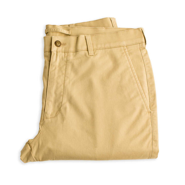 Classic Fit Gold School Chino - Sand