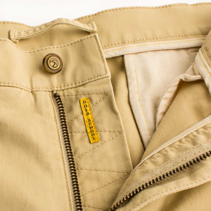 Classic Fit Gold School Chino - Sand