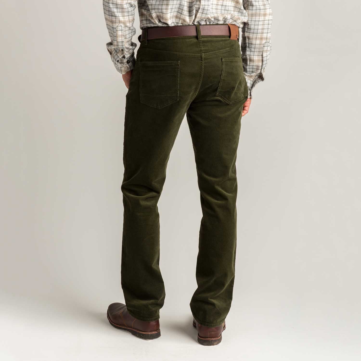1865 Five-Pocket Corduroy - Forrest Green