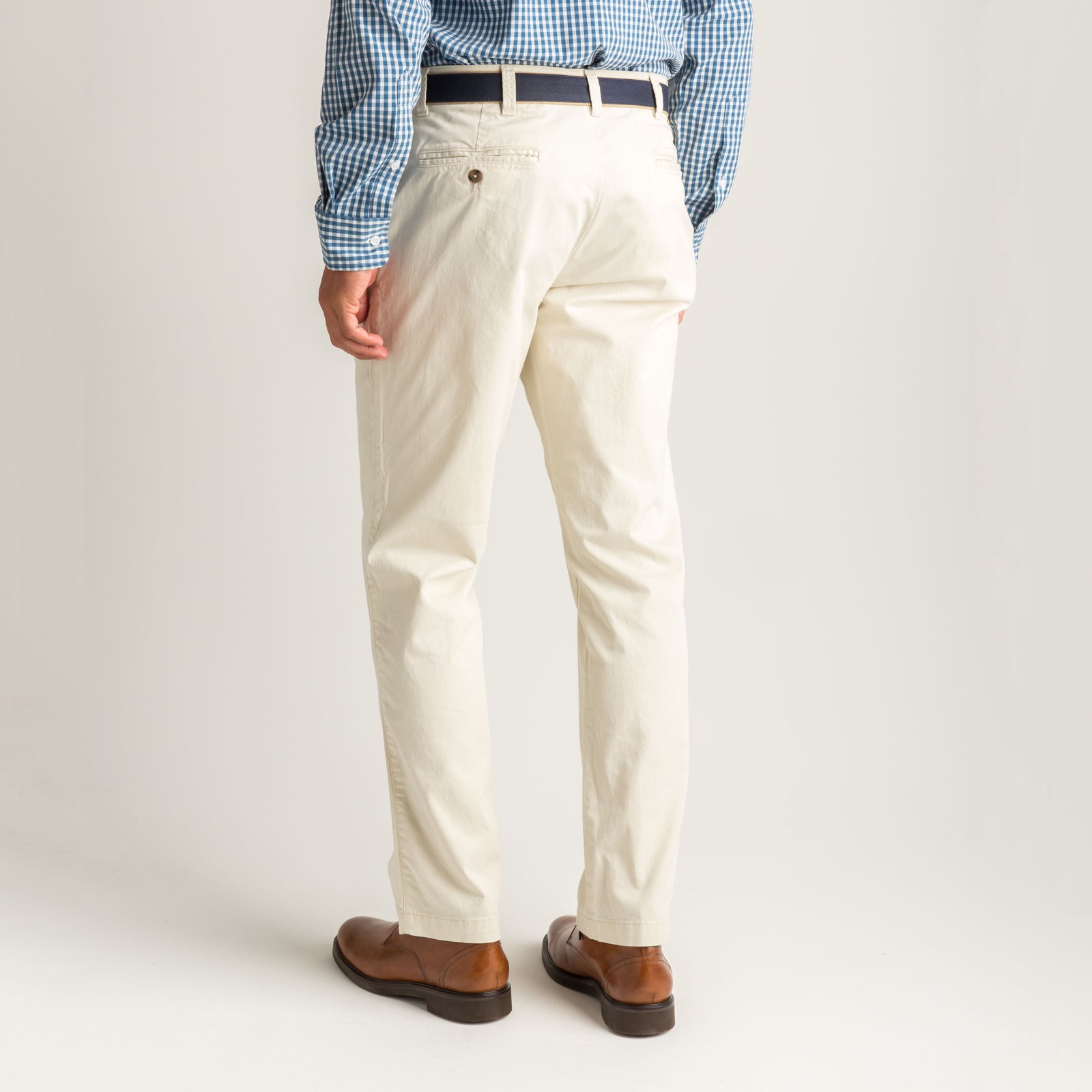 Classic Fit Gold School Chino - Stone