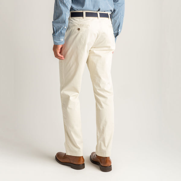 Classic Fit Gold School Chino - Stone
