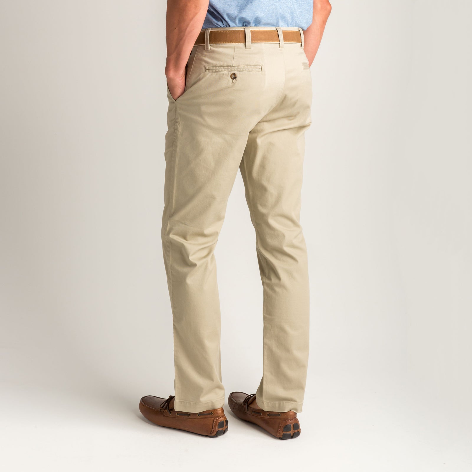 Classic Fit Gold School Chino - Khaki